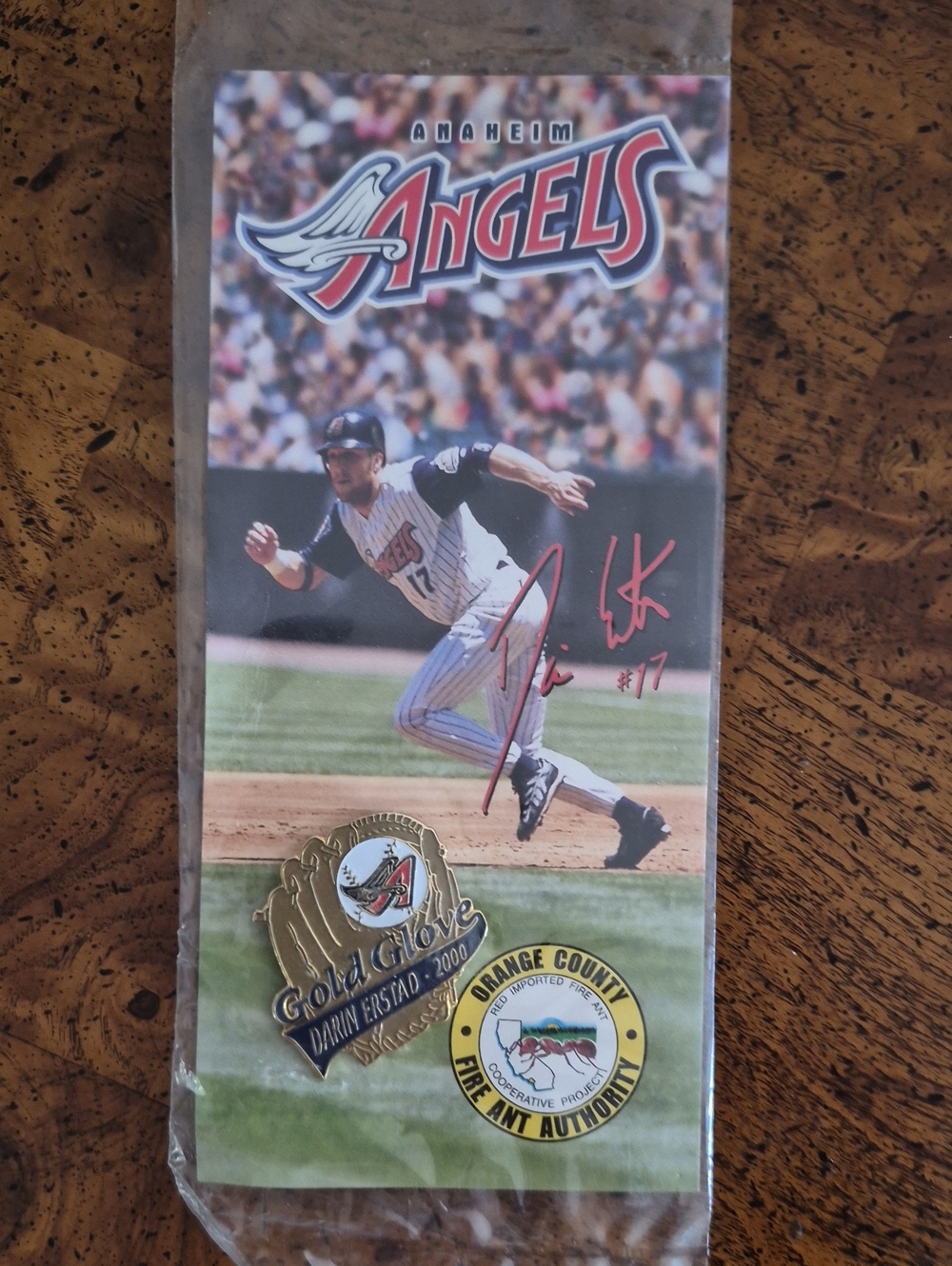 Angle Darin Erstad Baseball Pin Collectible -2000